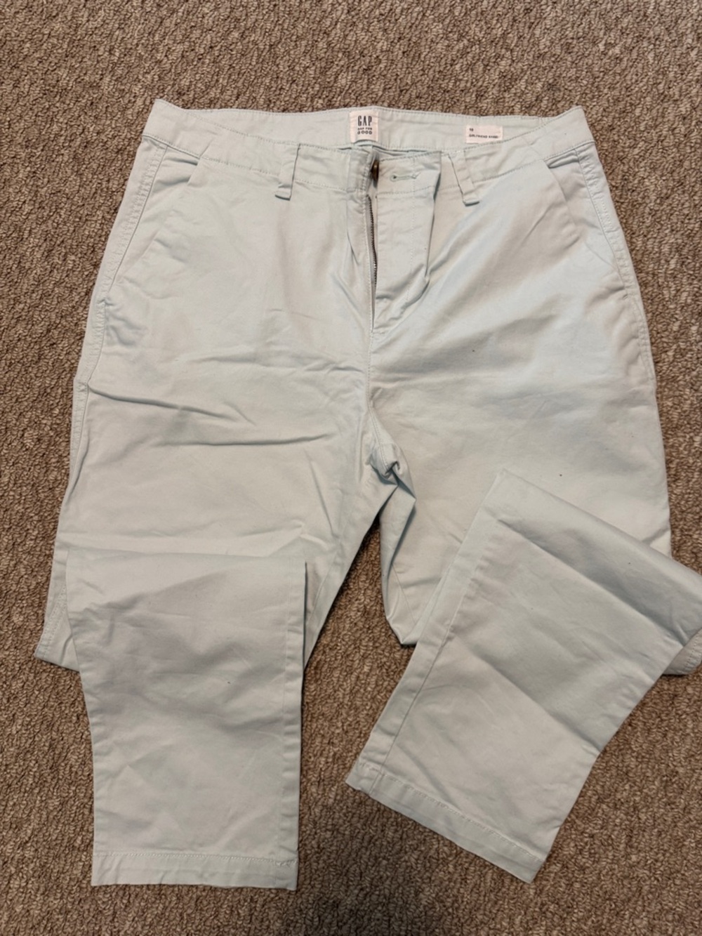 GAP girlfriend khaki Pants